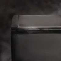 Пакет Zip-lock Крафт с прямоугольным окном,черный,12 х 20 х 4 см