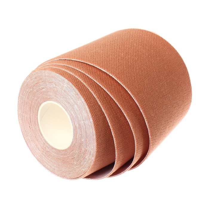 Кинезио - тейп, 5 см &times; 5 м, цвет бежевый