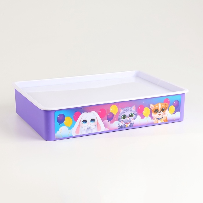 Планшет &laquo;Рисование песком&raquo;, 27 х 39 см, песок 1 кг, трафарет, набор для творчества