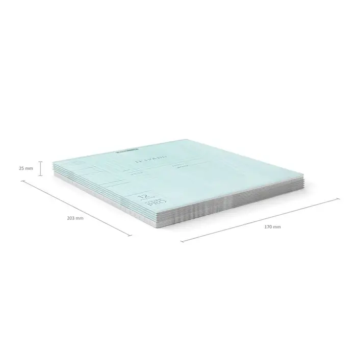 Тетрадь 12 листов в клетку, ErichKrause &laquo;Классика&raquo; CoverPrо Pastel, в клетку, пластиковая обложка, мятная