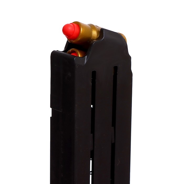 Пистолет &laquo;Глок&raquo;, с гильзами, глушителем, стреляет мягкими пулями