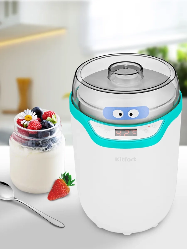 Йогуртница электрическая КТ-2077 25 Вт 1,8 л