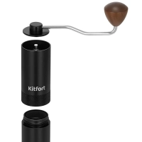 Ручная кофемолка жерновая коническая для кофе КТ-7605