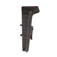 Угол внутренний для плинтуса &laquo;Деконика&raquo;, 70 мм, цвет 303 венге темный