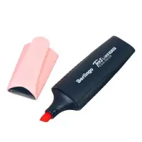 Маркер текстовыделитель 1-5мм Berlingo "Textline HP200" пастельный цвет, фламинго