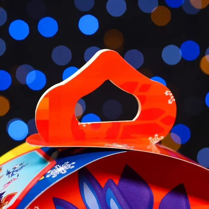 Подарочная новогодняя коробка &laquo;Турбозавры&raquo;, Сундучок, 18.5&times;12.5&times;16.5 см