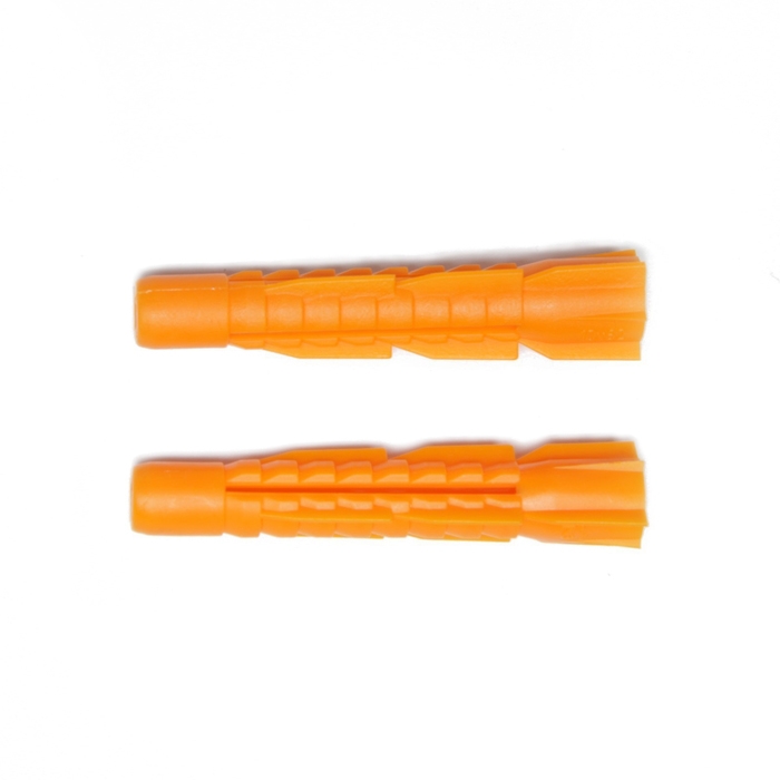 Дюбель ТУНДРА, универсальный, без бортика, полипропиленовый, 10x61 мм, фасовка 50 шт