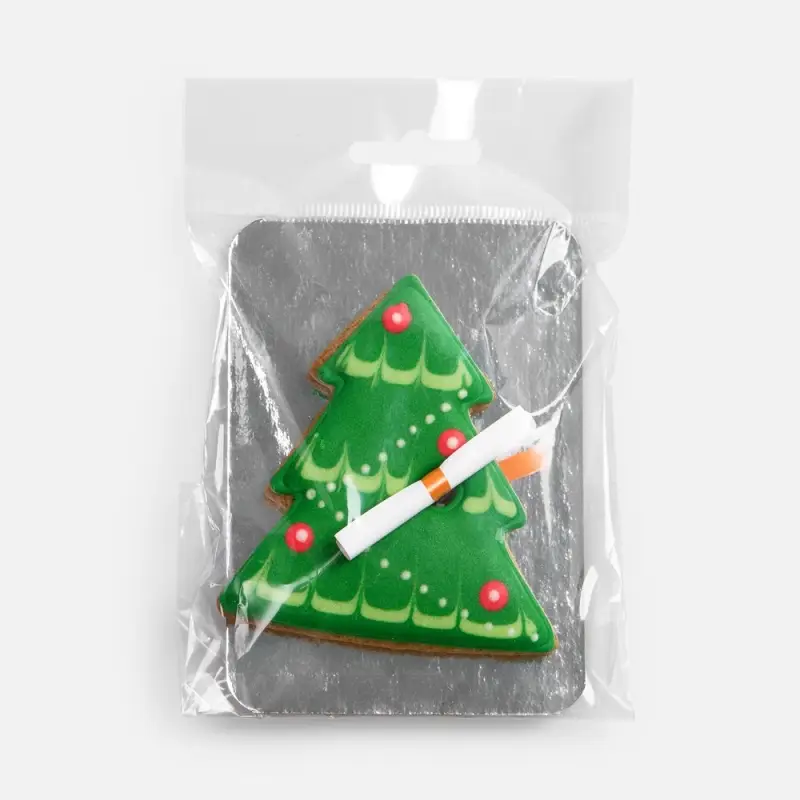 Новогоднее печенье с предсказанием &laquo;Елка&raquo;