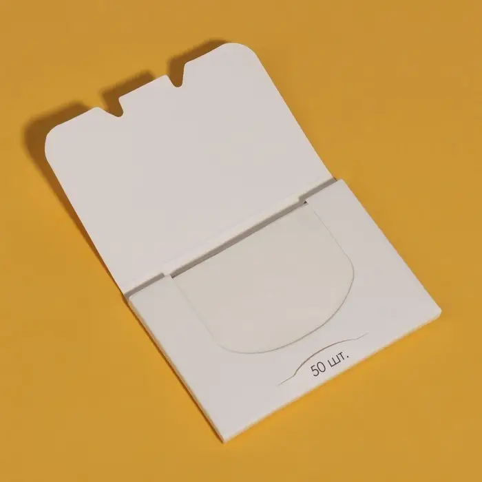 Матирующие салфетки &laquo;Colorful&raquo;, 50 шт, цвет белый