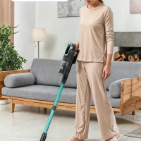 Беспроводной вертикальный пылесос КТ-5568 - 400 Вт