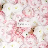 Бумага упаковочная глянцевая &laquo;Ранункулюсы&raquo;, 70 х 100 см