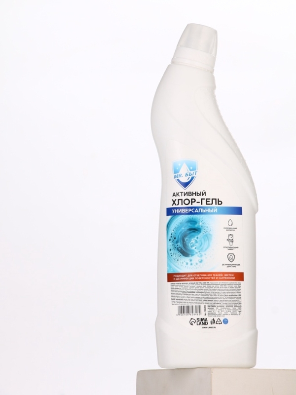 Mr.Быт Активный хлор гель, универсальный, 750 мл