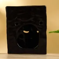 Аромалампа &laquo;Маска&raquo;, 11&times;9&times;6 см, керамика, тёмно-коричневая