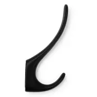 Крючок мебельный CAPPIO NOTE, двухрожковый, цвет черный