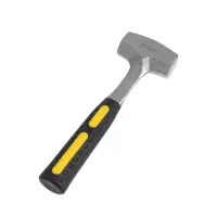 Кувалда ТУНДРА, цельнокованая, квадратный боек, двухкомпонентная рукоятка, 1 кг