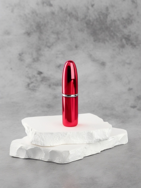 Флакон для парфюма &laquo;Пуля&raquo;, с распылителем, 3 мл, цвет красный