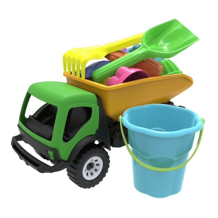 Песочный набор с самосвалом &laquo;Дюна&raquo;, 12 предметов