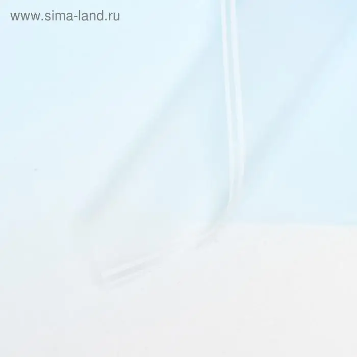 Плёнка матовая &laquo;Линия градиента&raquo; небесно - голубой, 57&times;57 см &plusmn;5% см