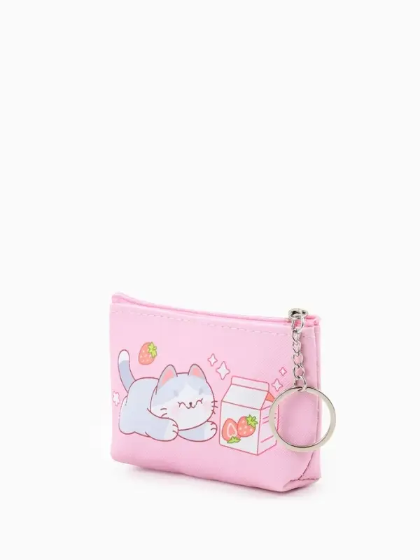 Кошелек дет 13-01-01 Июнь2513, 10,5*2,5*8 см, отд на молнии, микс