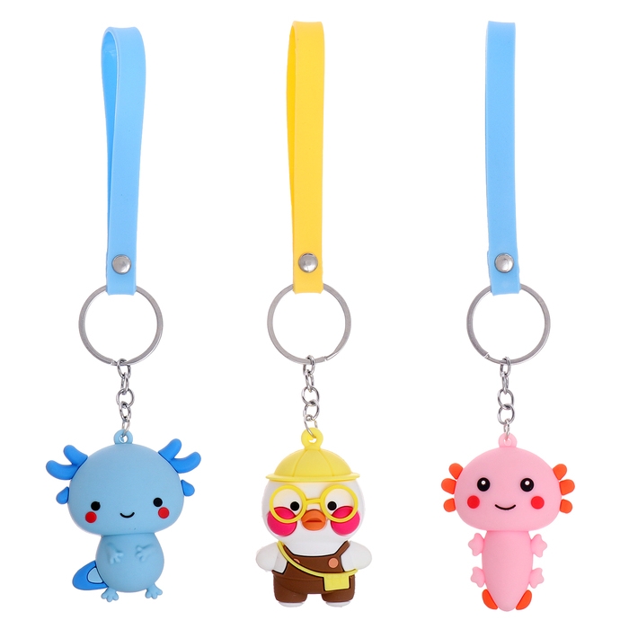 Игрушка - сюрприз Funny box &laquo;Уточка&raquo;: детский брелок, наклейки, карточка