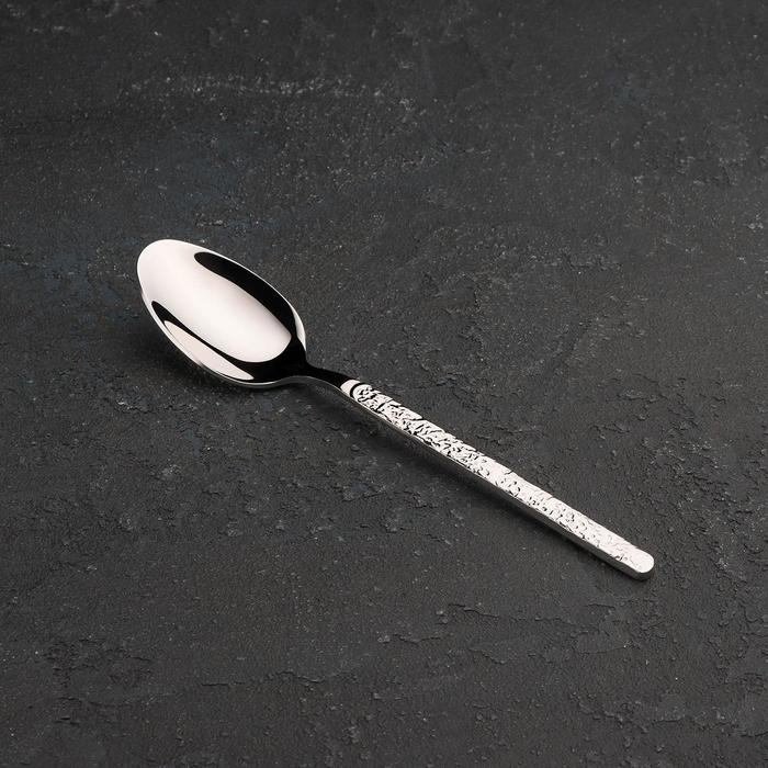 Ложка столовая из нержавеющей стали Magistro &laquo;Олин&raquo;, длина 20,6 см, цвет серебряный