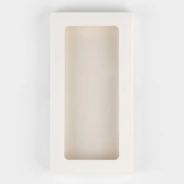 Коробка для шоколада &laquo;Белая&raquo;, с окном, 16.4 х 8.4 х 1.7 см