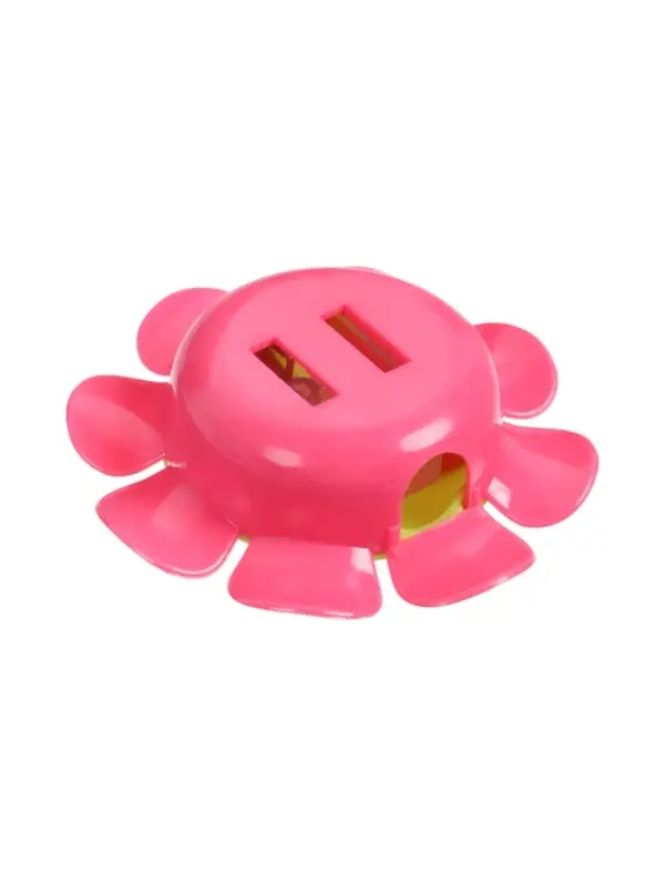 Набор точилок, 4 штуки с контейнером &laquo;Ромашка-смайл&raquo;, МИКС