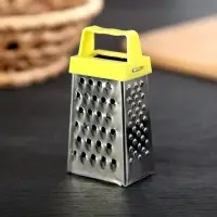 Тёрка четырёхгранная c магнитом Доляна, 3.5&times;7&times;3 см, МИКС