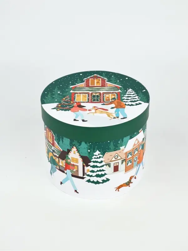 Набор подарочных коробок  5 в 1 &laquo;Город&raquo;, 13  х 14&ndash; 19.5  х 22 см