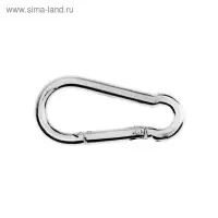 Карабин ТУНДРА krep, DIN5299С, 8&times;80 мм, оцинкованный, 1 шт.