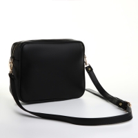 Сумка женская через плечо TEXTURA, маленького размера, цвет чёрный