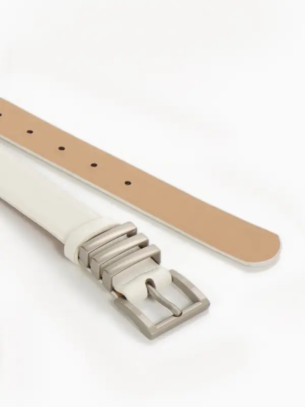 Ремень жен 05-01-02-01, Март2508, 2,8*0,3*110 см, без винта, пряж металл, 1 прокол,