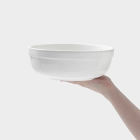 Салатник Hanna Kn&ouml;vell, d=22 см, фарфор, белый