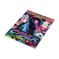CYBER anime coloring book