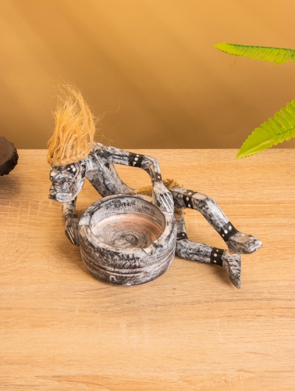 Сувенир &laquo;Абориген попрошайка&raquo;, 17&times;10&times;8 см, дерево