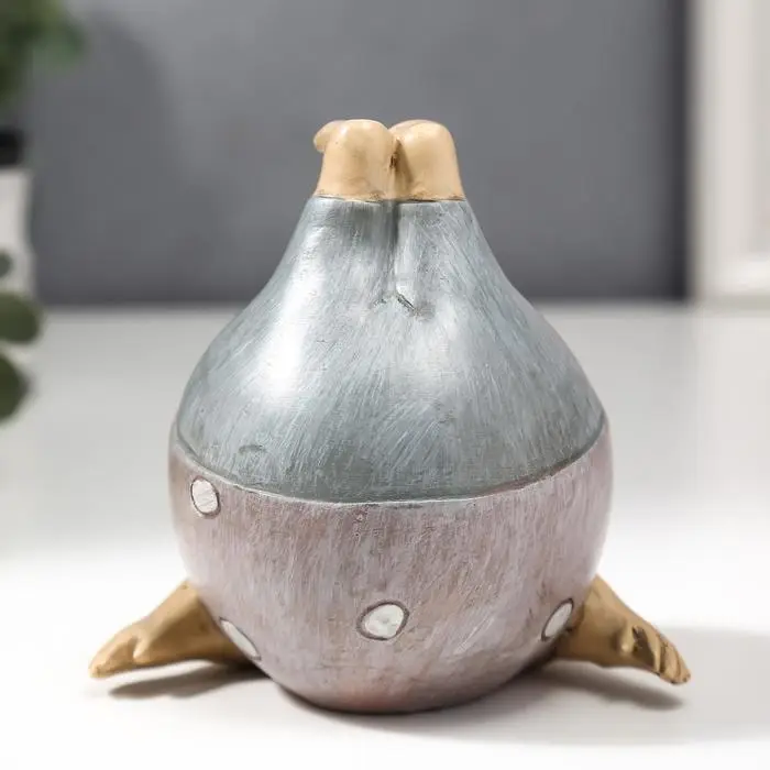 Фигурка полистоун &laquo;Пышечка: упражение берёзка&raquo;, 10.5&times;11&times;11.5 см