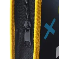 Папка с ручками А4, 340 х 245 х 35 мм, пластиковая, молния вокруг, Hatber "Влад А4"