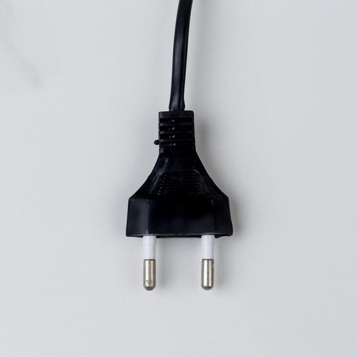 Световой прибор &laquo;Хрустальный шар&raquo; 7.5 см, свечение RGB, 220 В, чёрный