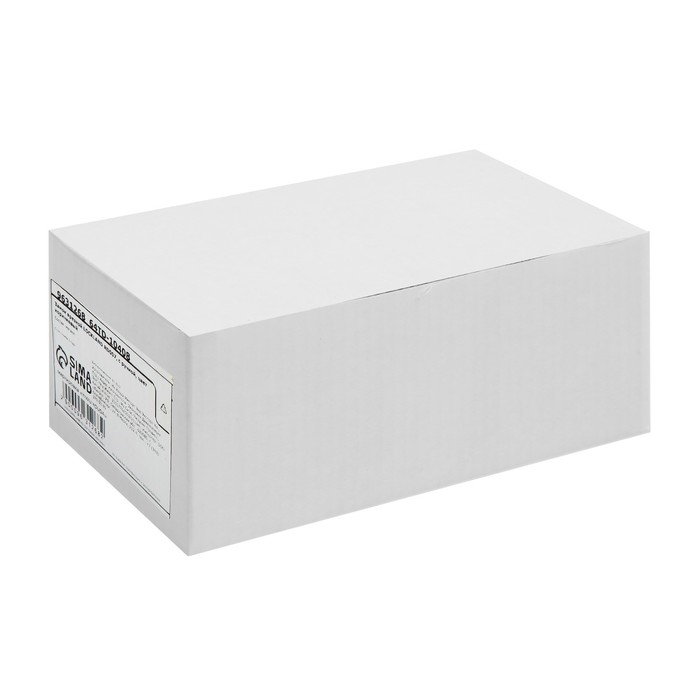 Замок врезной LOCKLAND RD007, с ручкой, цвет коричневый