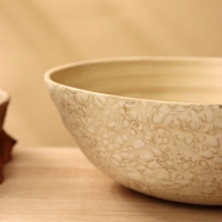 Салатник 25х25х8 см, бамбук