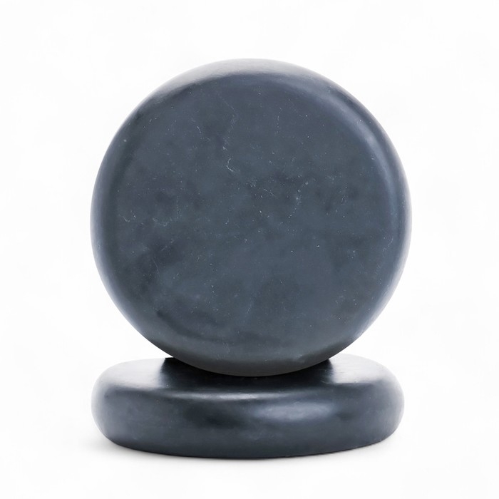 Набор массажных камней из базальта, 2 шт, 10 см