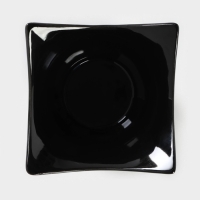 Набор салатников керамических на деревянной подставке &laquo;Инь-Янь.Квадрат&raquo;, 5 предметов: 4 салатника 80 мл, подставка, цвет белый и чёрный