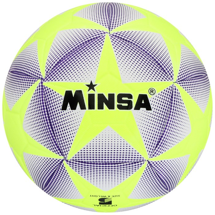Футбольный мяч MINSA, машинная сшивка, 12 панелей, р. 5, TPE Футбольный мяч MINSA, машинная сшивка, 12 панелей, р. 5, TPE
