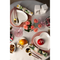 Тарелка фарфоровая Magistro &laquo;Сердце&raquo;, d=30 см, цвет белый