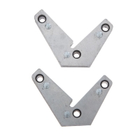 Магнитный угольник для сварки ТУНДРА, 15&deg;/45&deg;/60&deg;/90&deg;/240&deg;, усилие на отрыв 15 кг, 2 шт.