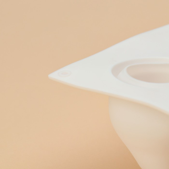 Форма для муссовых десертов и выпечки Доляна &laquo;Груша&raquo;, силикон, 29,3&times;17,2&times;6,5 см, 8 ячеек (d=5,5 см), цвет белый