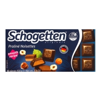Шоколад молочный Schogetten Pralin&eacute; Noisettes Chocolate "Ореховое пралине", 100 г