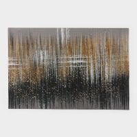 Салфетка сервировочная на стол &laquo;Сияние&raquo;, 45&times;35 см, цвет коричневый