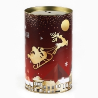 Копилка новогодняя подарок &laquo;Новый год: Исполнение желаний&raquo;, XXL, 20 х 12,5 см