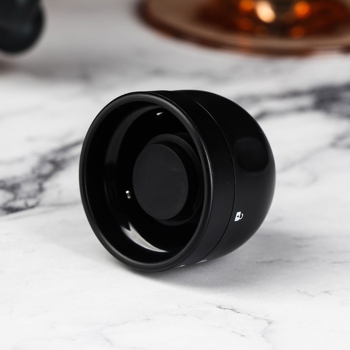 Пробка вакуумная для шампанского Доляна &laquo;Блеки&raquo;, 5&times;5&times;6 см, цвет чёрный